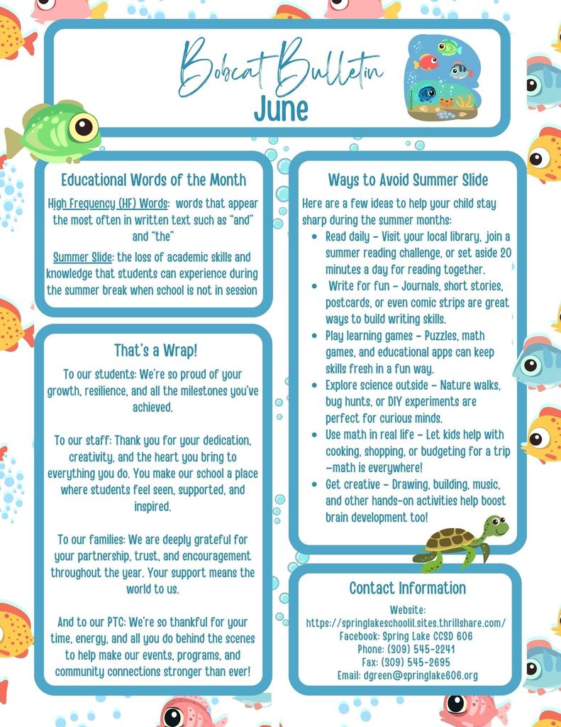 June Bobcat Bulletin
