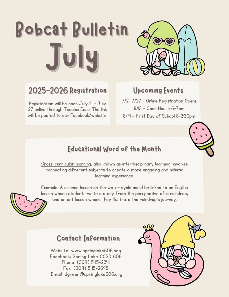 July Bulletin