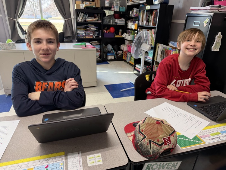 students working on projects