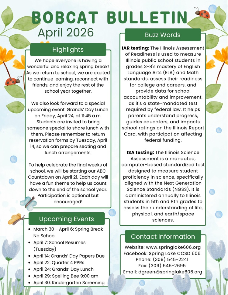April Bulletin