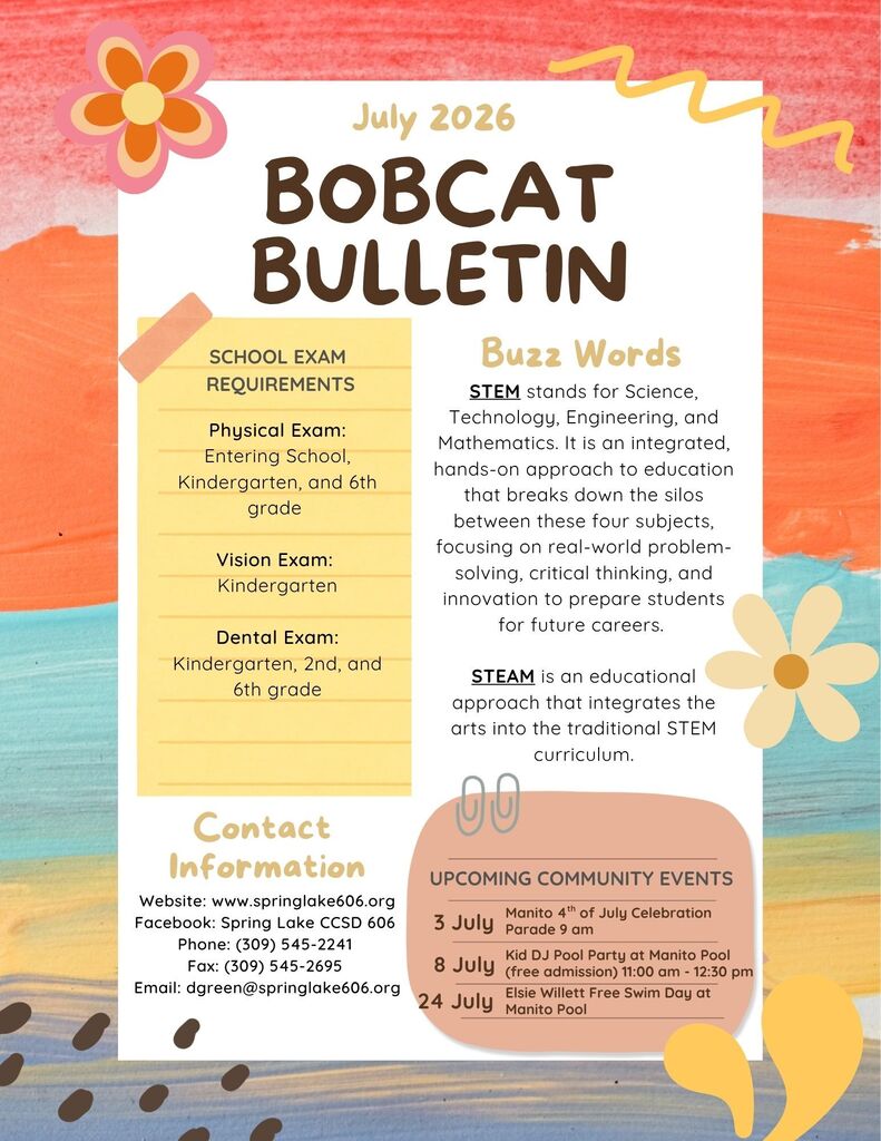 July Bobcat Bulletin