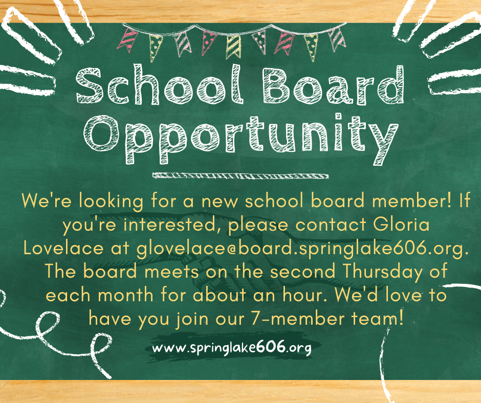school board opening