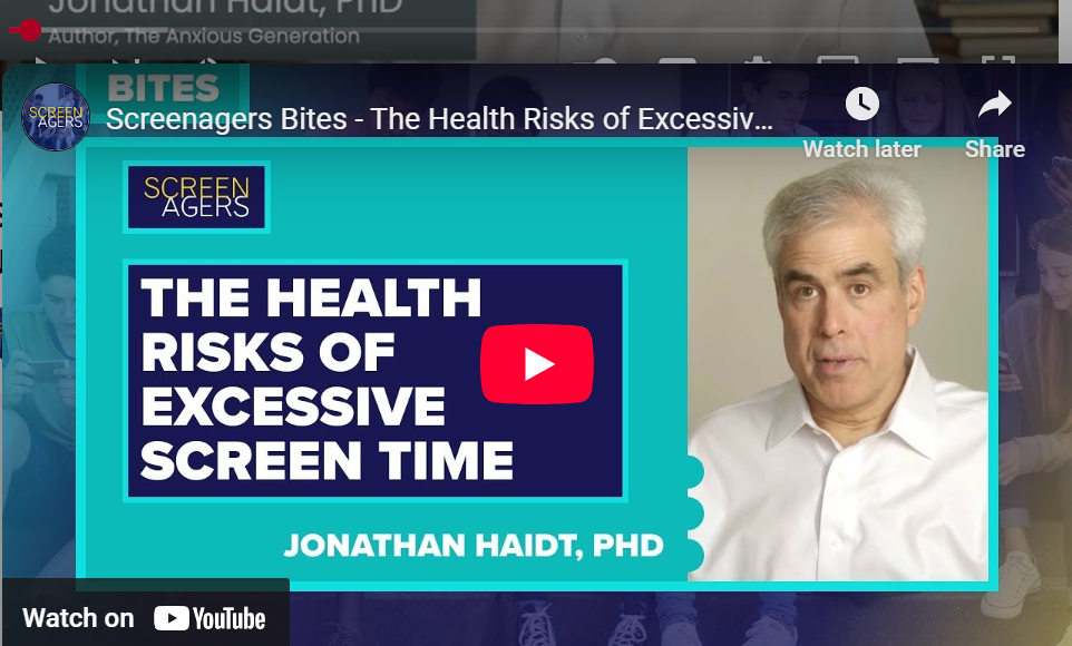 Risks of Excessive Screen Time