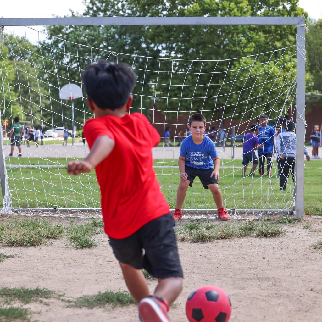 Friday afternoons at Westwood Elementary: all about friends and soccer. 🥅 Soaking up the last bit of school-week fun! #SpringdaleFamily