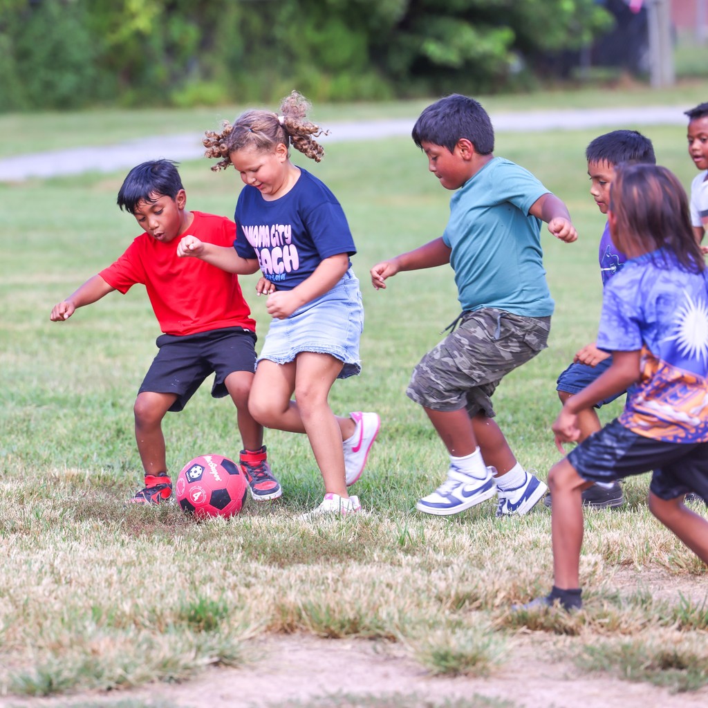 Friday afternoons at Westwood Elementary: all about friends and soccer. 🥅 Soaking up the last bit of school-week fun! #SpringdaleFamily