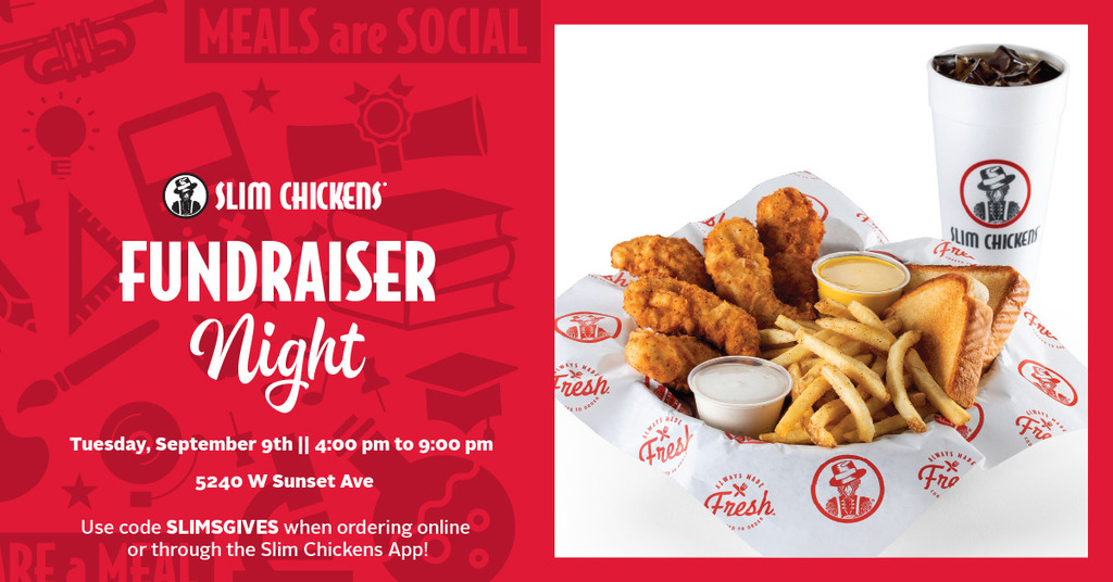 Slim Chickens Fundraiser