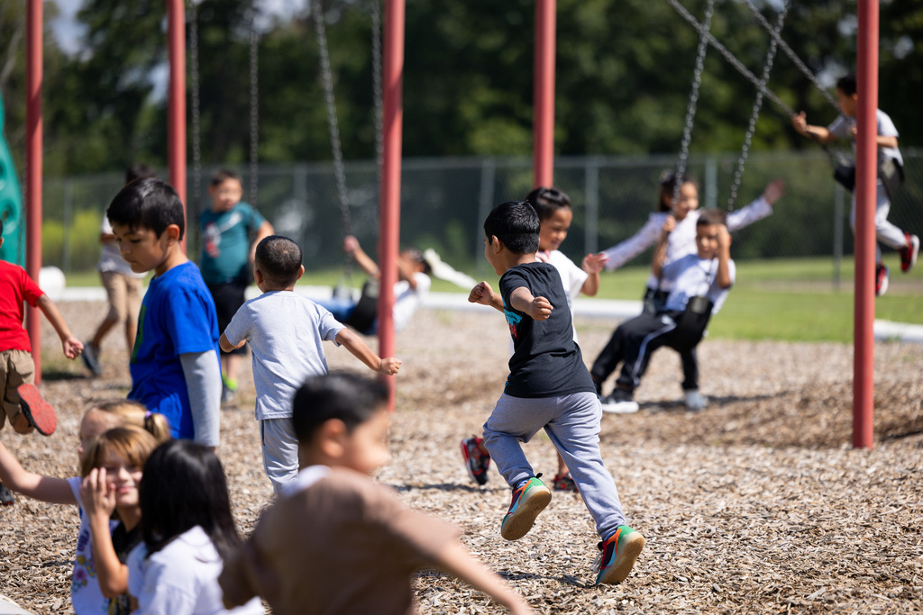 Funday at Monitor Elementary! Happy faces, happy places! The best part of the school day.