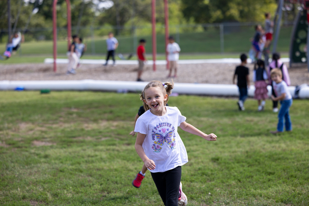 Funday at Monitor Elementary! Happy faces, happy places! The best part of the school day.