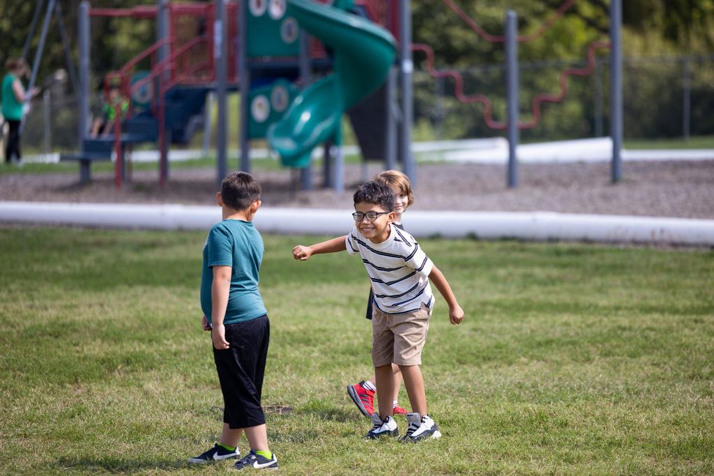 Funday at Monitor Elementary! Happy faces, happy places! The best part of the school day.