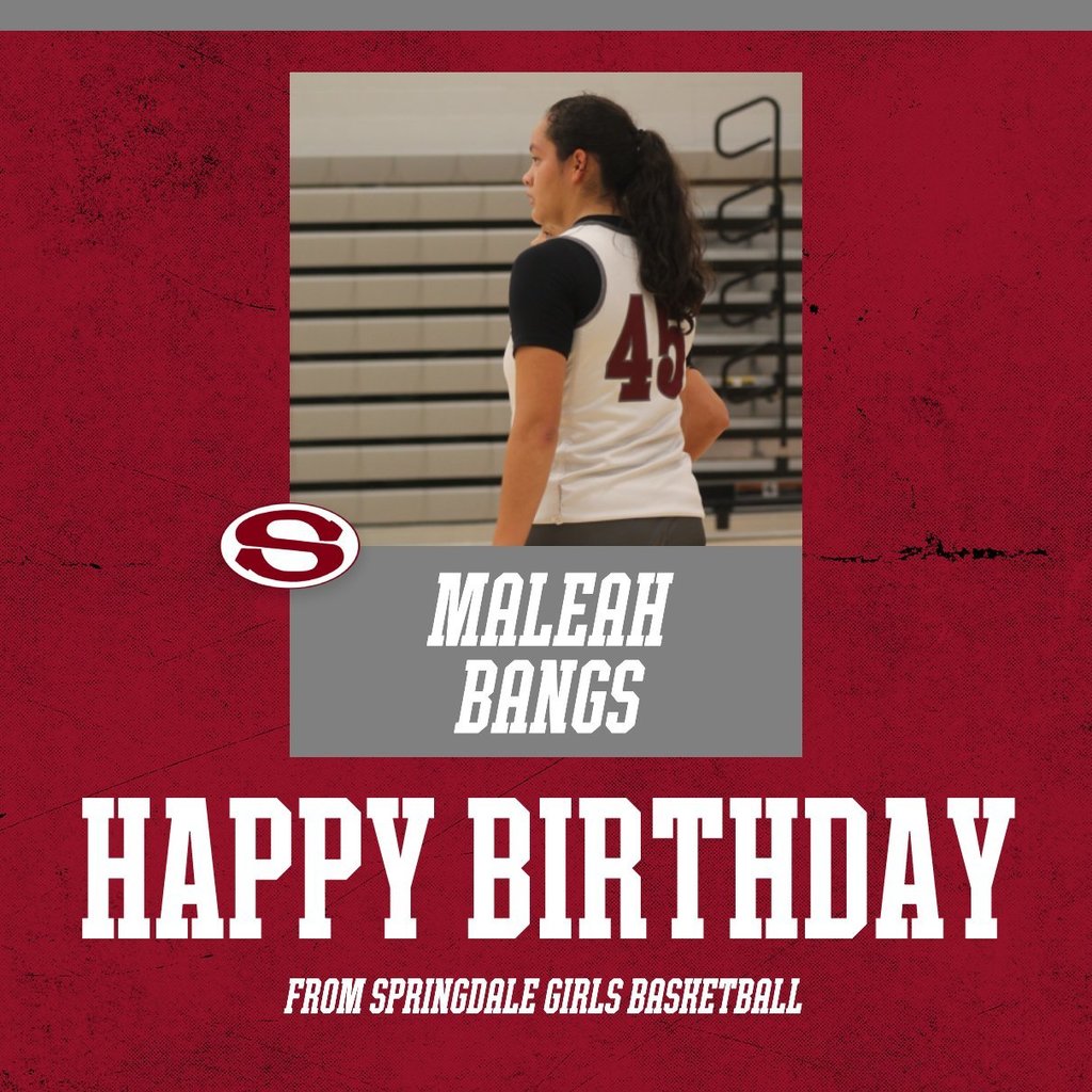 Happy bday Maleah