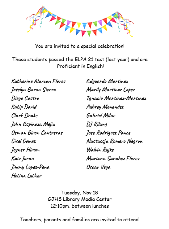 ELPA Celebration