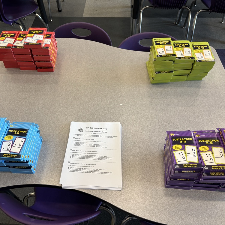 ROAR students playing games with their family