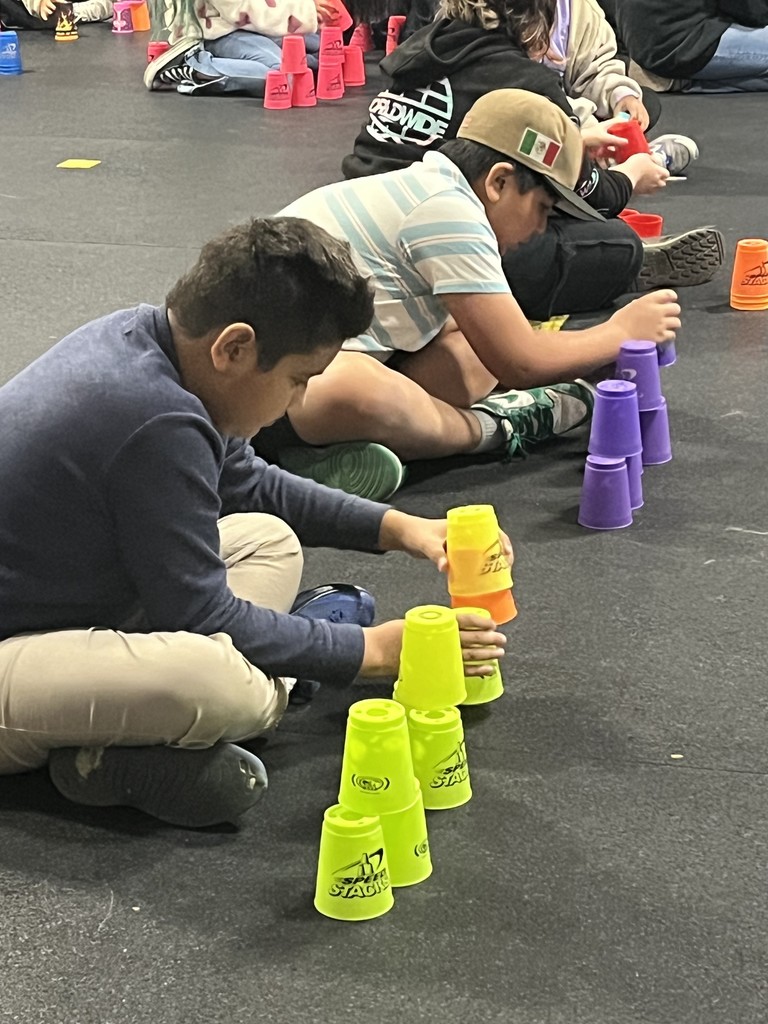 Cup Stacking for the Gold!
