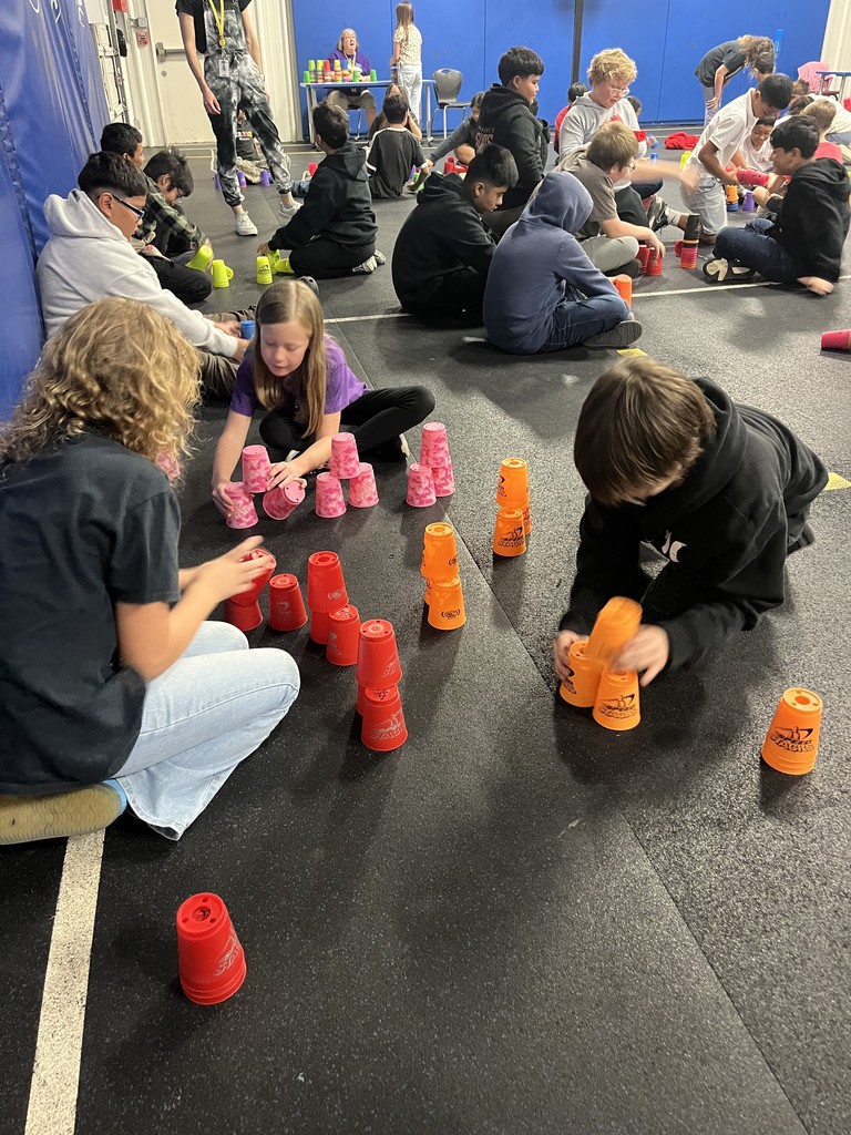 Cup Stacking for the Gold!