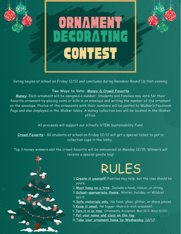 Ornament Contest