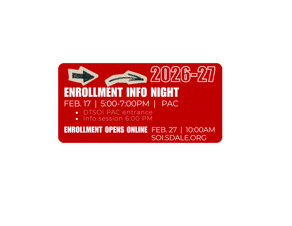 26-27 Save the Date Enrollment cards