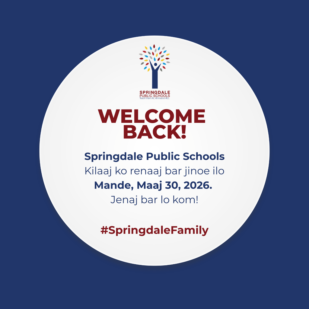 We hope you all had an amazing Spring Break! ☀️ Now it's time to swap the sunglasses for school bags. 🎒 See you back in the hallways tomorrow morning! Let's make the rest of the school year great! 📚✨