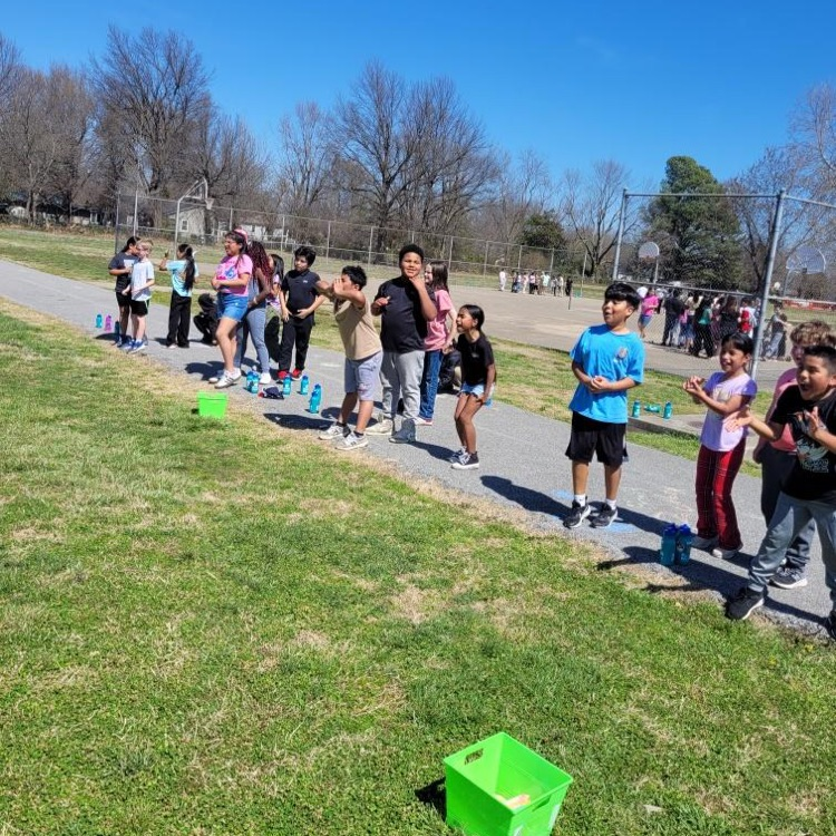 Our 3rd graders took advantage of the beautiful weather today with an exciting equivalent fractions relay! ☀️📚 Learning + movement = the perfect combination. Way to go, Wolves!