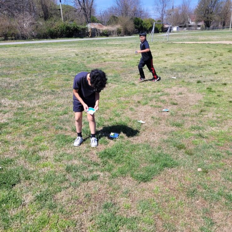 Our 3rd graders took advantage of the beautiful weather today with an exciting equivalent fractions relay! ☀️📚 Learning + movement = the perfect combination. Way to go, Wolves!