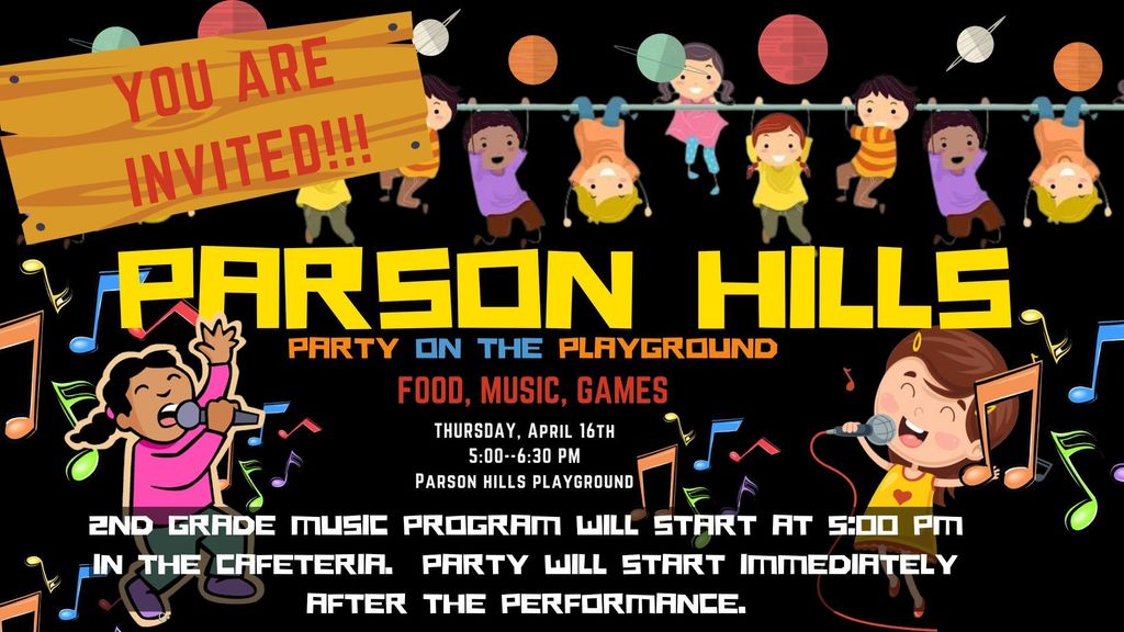 Party on the playground