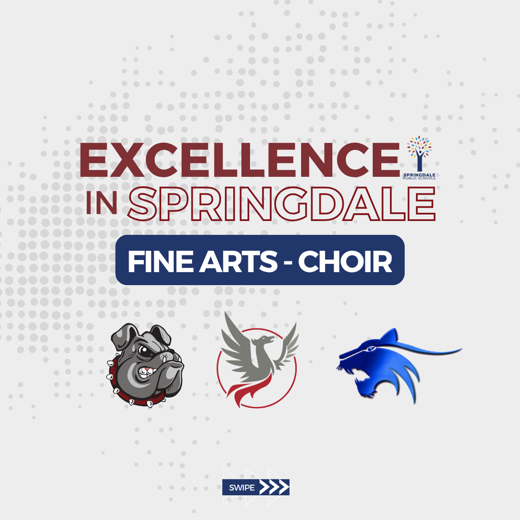 Excellence in SPS High School Choirs: #SpringdaleFamily is so proud of your massive accomplishments—with 733 All-Region, 120 All-State, and 19 SWACDA qualifiers, we are celebrating excellence at every level! Join the family today at www.sdale.org. 🎤🎶