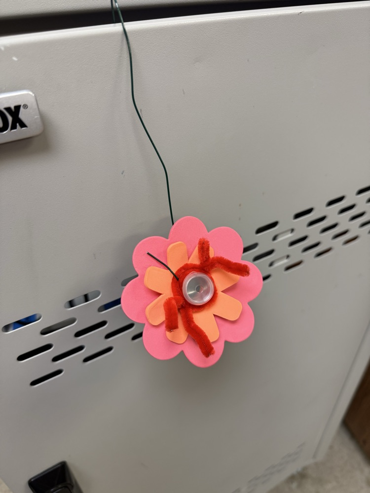 Craft made Hummingbird feeder