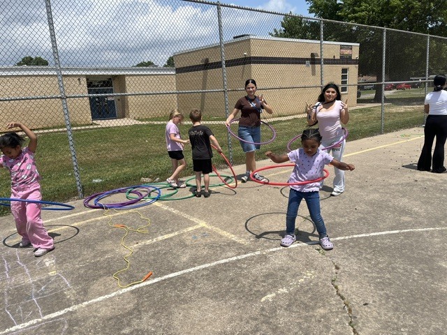 SWJH Students enjoying our EOY bash!