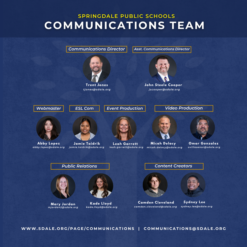 🎉 Big news! The Springdale Public Schools Communications Team was nationally recognized with 14 National School Public Relations Awards for digital media and marketing excellence! 🏆✨ We’re passionate about telling the stories of our amazing students, staff, and community—highlighting the heart, hard work, and innovation across our campuses every day! Come experience the excellence and be a part of the #SpringdaleFamily! ❤️🚌 🔗 Read more here: https://app.smore.com/n/mcw4p #SpringdaleFamily #SPSShines #SchoolPR #NSPRA #PublicEducation #SpringdalePublicSchools #DistrictPride #CommunicationExcellence #EducationMatters #SpringdaleAR