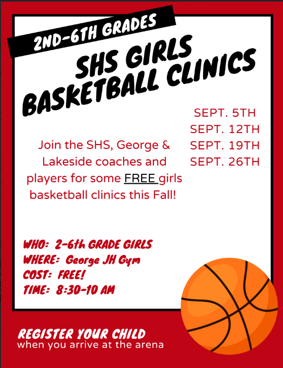 basketball clinic sept 5th free