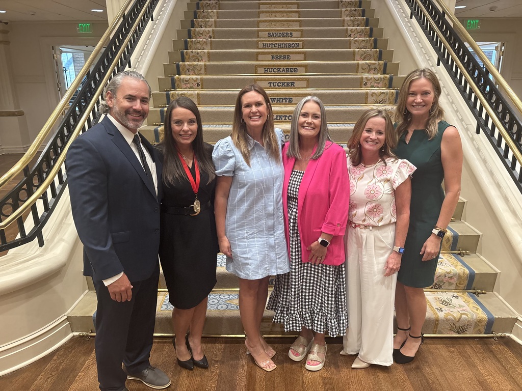 This is a MASSIVE accomplishment, and we could not be prouder to see her dedication, heart, and talent recognized at the state level by Gov. Sarah Huckabee Sanders and Arkansas Department of Education. 📚👏