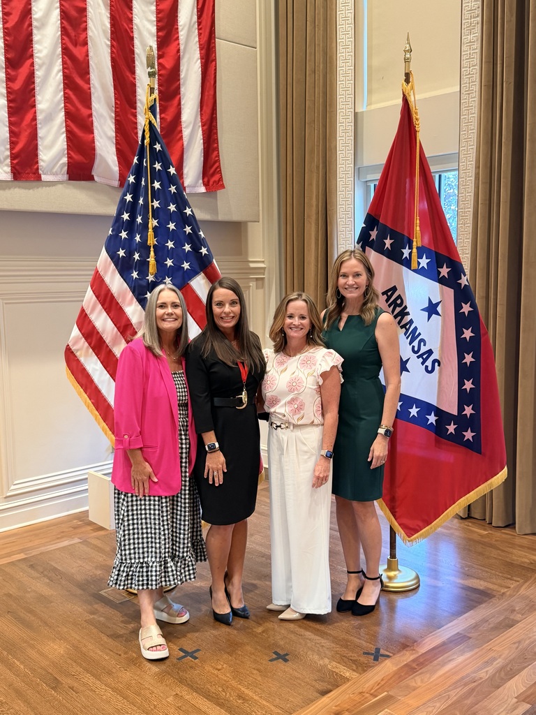 This is a MASSIVE accomplishment, and we could not be prouder to see her dedication, heart, and talent recognized at the state level by Gov. Sarah Huckabee Sanders and Arkansas Department of Education. 📚👏