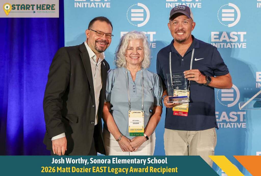 We’ve got BIG news! 🚨🏆  Huge congratulations to Joshua Worthy, EAST Facilitator at Sonora Elementary School of Innovation, for winning the 2026 Matt Dozier EAST Legacy Award! 🌟  For over 15 years, Mr. Worthy has been inspiring students, building leaders, and making a lasting impact on our community. We couldn't be prouder to have him in our #SpringdaleFamily ! 👏✨