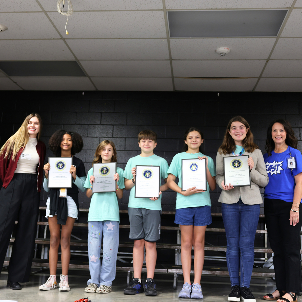 Presidential honor for our #SpringdaleFamily! 🌿🏆  Five John Tyson Elementary students—Avery, Finn, Everlee, Zharia, and Brinxley—were officially presented with the prestigious Presidential Environmental Youth Award (PEYA) by the Environmental Protection Agency (EPA).  This national recognition celebrates the vision, leadership, and hard work these young environmental leaders put into protecting our planet.  We are beyond proud of them for making a real impact far beyond our school walls. Earning this top spot out of our entire 5-state EPA region shows what happens when our #SpringdaleFamily dreams big and leads the way.  #SpringdaleFamily #SpringdaleAR #SpringdaleSchools #NorthwestArkansas #NWA #JohnTysonElementary #PEYAAward #FutureLeaders #NWAeducationPresidential 
