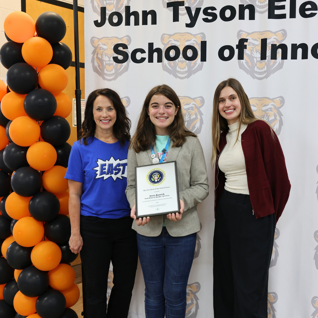Presidential honor for our #SpringdaleFamily! 🌿🏆  Five John Tyson Elementary students—Avery, Finn, Everlee, Zharia, and Brinxley—were officially presented with the prestigious Presidential Environmental Youth Award (PEYA) by the Environmental Protection Agency (EPA).  This national recognition celebrates the vision, leadership, and hard work these young environmental leaders put into protecting our planet.  We are beyond proud of them for making a real impact far beyond our school walls. Earning this top spot out of our entire 5-state EPA region shows what happens when our #SpringdaleFamily dreams big and leads the way.  #SpringdaleFamily #SpringdaleAR #SpringdaleSchools #NorthwestArkansas #NWA #JohnTysonElementary #PEYAAward #FutureLeaders #NWAeducationPresidential 