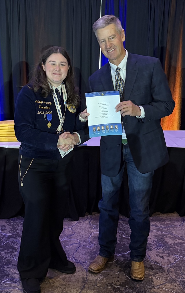 Springdale is taking on the nation—and winning BIG! 🏆💥  Har-Ber High School FFA members took on Indianapolis at the National FFA Convention, competing against 72,000+ students nationwide, and proved Springdale can win at the highest level! We could not be prouder of these incredible leaders! 🌽🇺🇸  Look at these national champions: 🥇 Ben Cude – National Forest Management Champion ($1,000) 🥇 Adalyn Hanning – #1 High Individual Poultry Judge in the U.S. ($1,000) 🥉 Grayce Richardson – #3 High Individual Poultry Judge in the U.S. ($800)  Out of 43 teams and 172 top competitors nationwide, our Poultry Team (Adalyn Hanning, Grayce Richardson, Ruby Douangmala, & Leo Jimenez) took home 2nd Place in the Nation! 🥈👏   #SpringdaleFamily #SpringdaleSchools #HarBerFFA #HarBerHigh #SpringdaleAR #NWArkansas #NationalFFAConvention #FFA #NWAExcellence