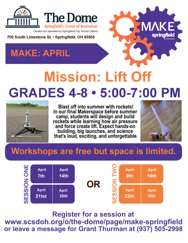 Make: April Flyer