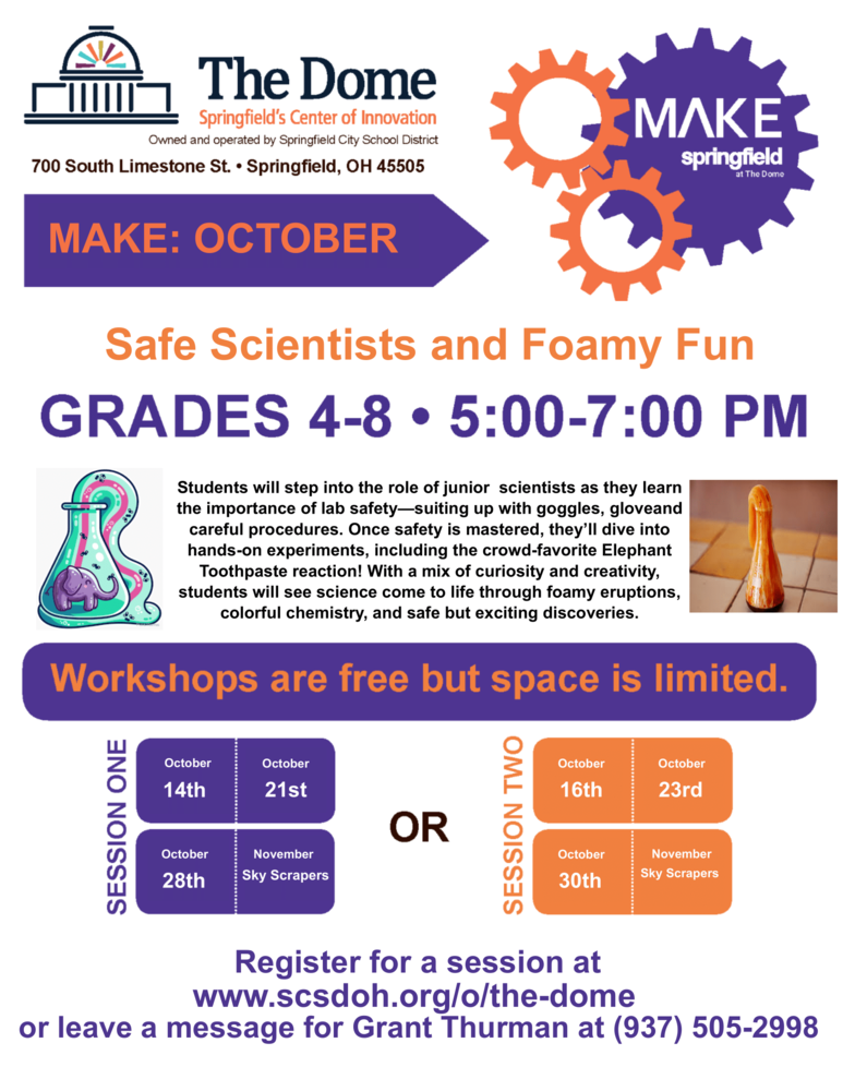 Make: October Flyer