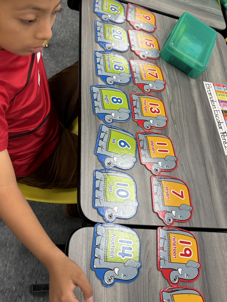 Learning and leading on the first day!