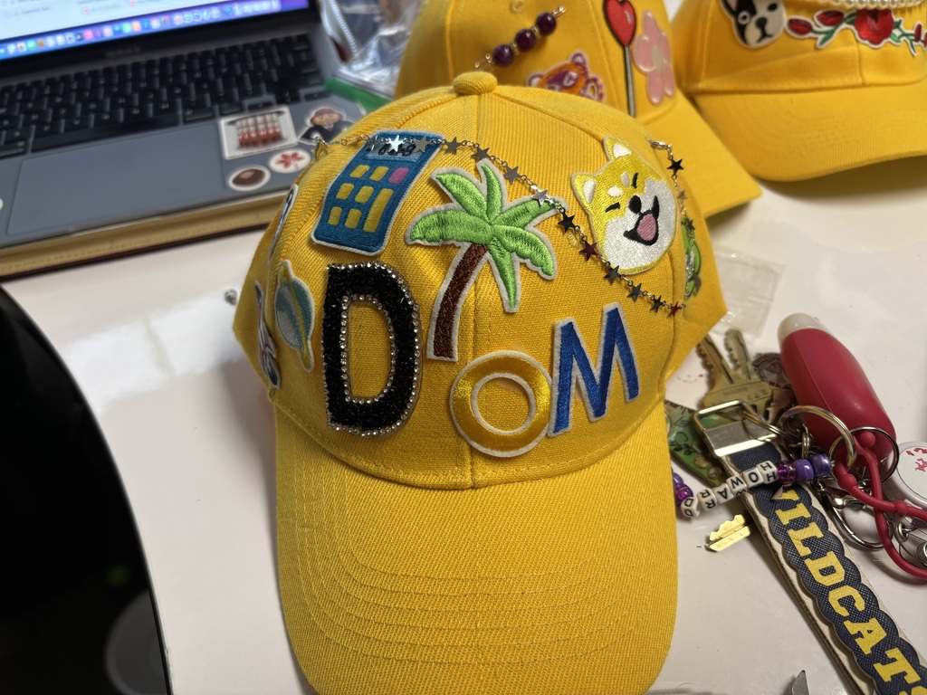 One of a kind designer hat!