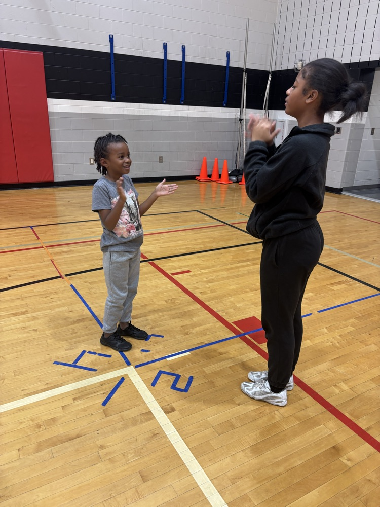 Tiara helping her niece