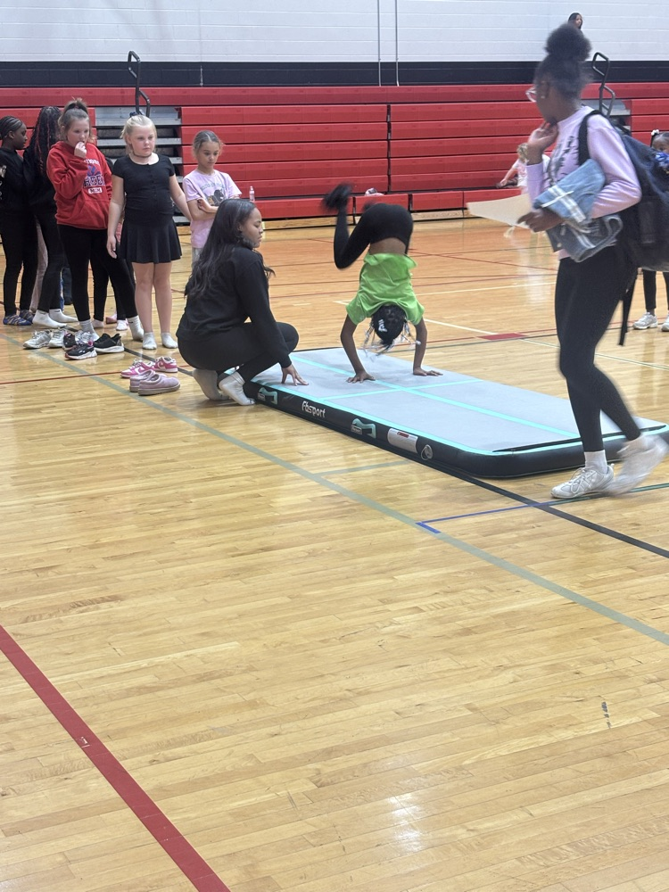 a little tumbling practice 