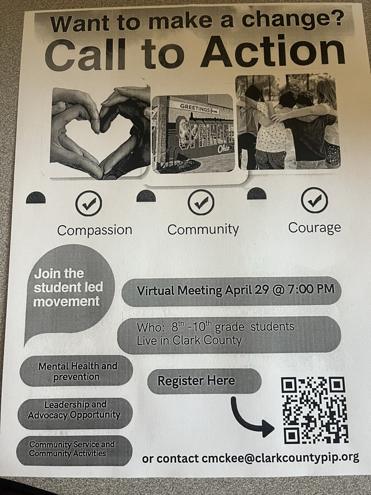 call to action flyer 