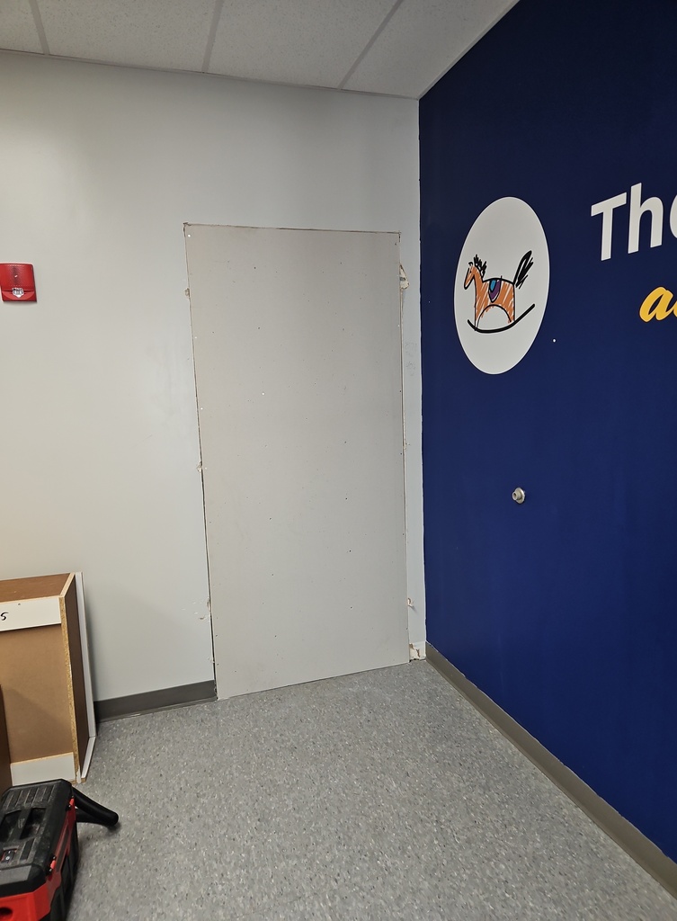 Construction of the new Rocking Horse Dental Clinic at the Health Center at Springfield High.
