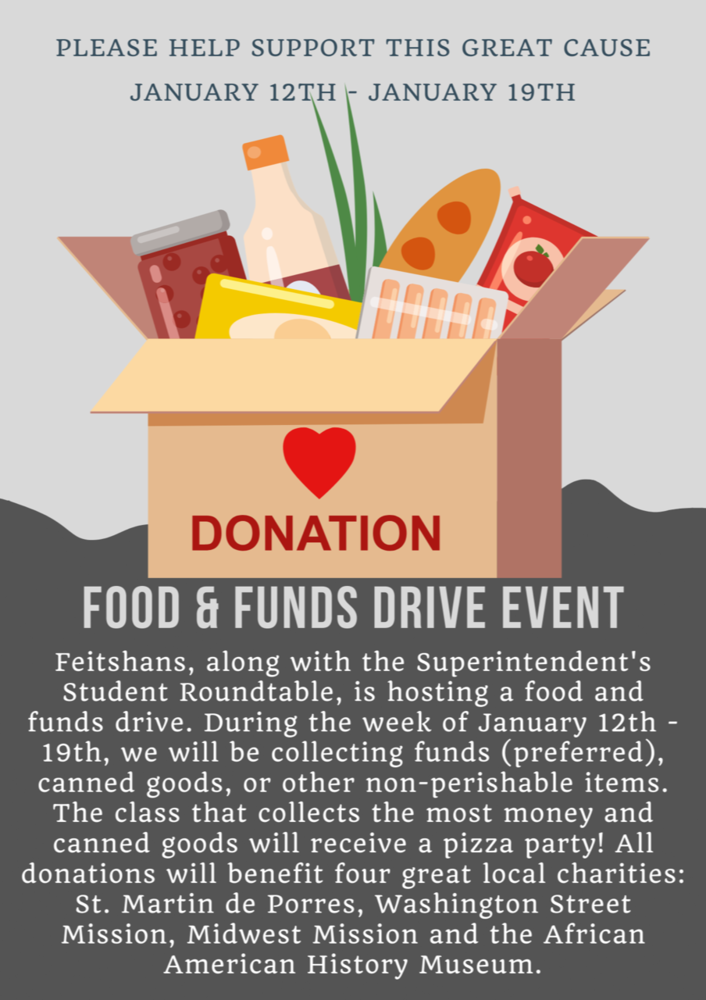 Food & Funds Drive Event