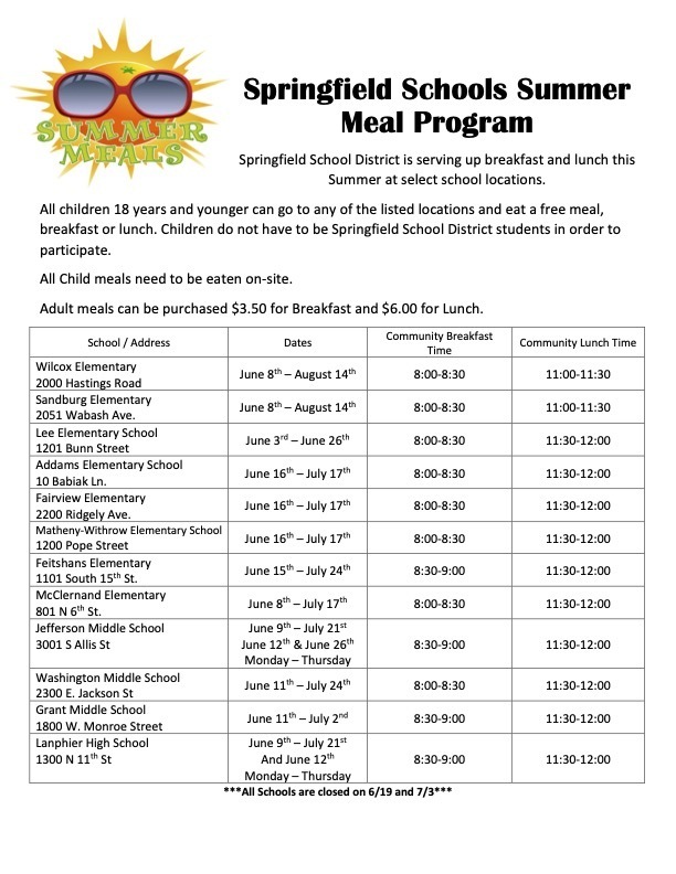 Summer Meals