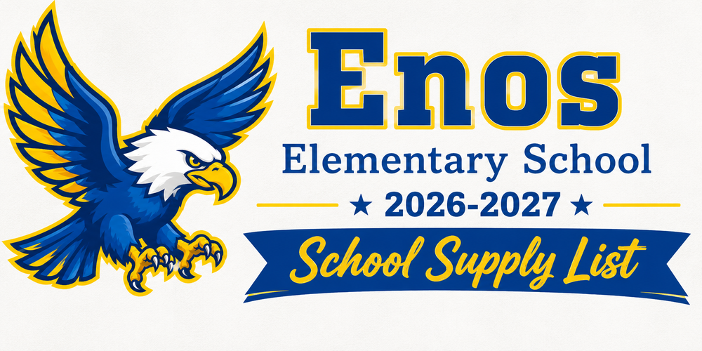 Enos School Supply List
