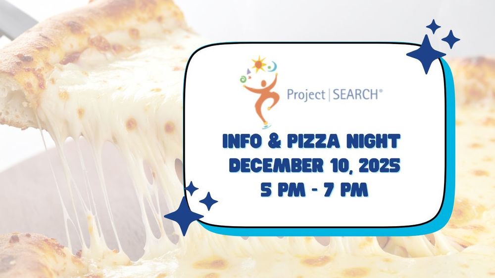 project search info and pizza night 
