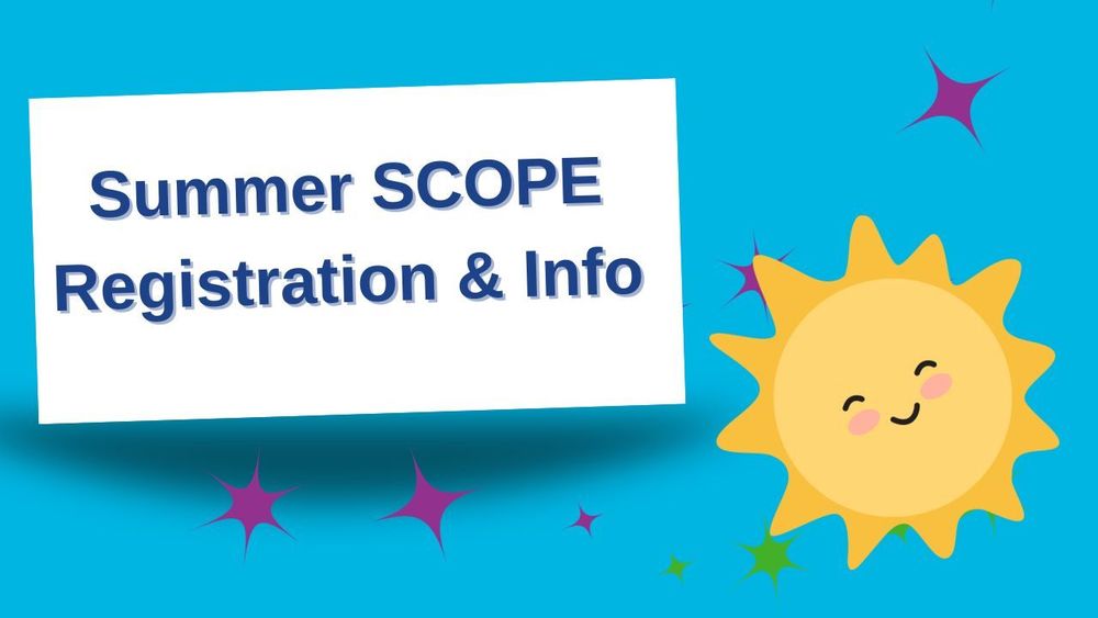 summer scope registration