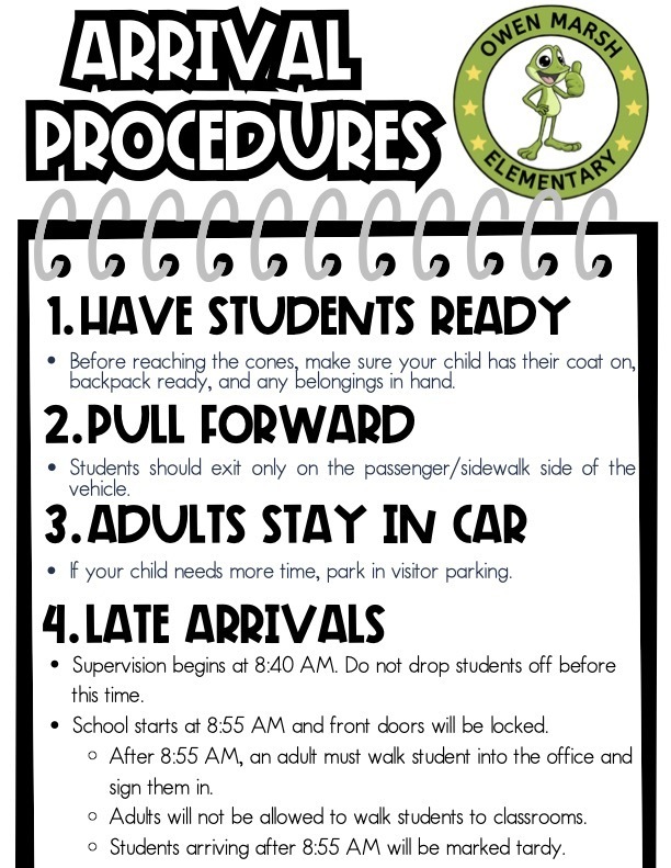 Arrival Procedure