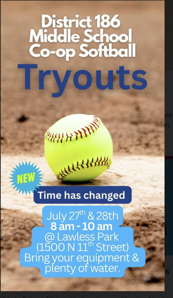 Softball Tryouts